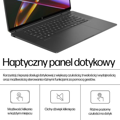 13. HP Specter x360 16-aa0233nw Ultra 7 155H 16" 2.8K Touch OLED 120Hz AG 16GB DDR5 6400 SSD1TB RTX 4050_6GB Cam 9MP 83Wh W11Pro 2Y