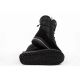 7. Progress Women’s Winter Boots, Black Insulated Snow Boots with Sheepskin Lining