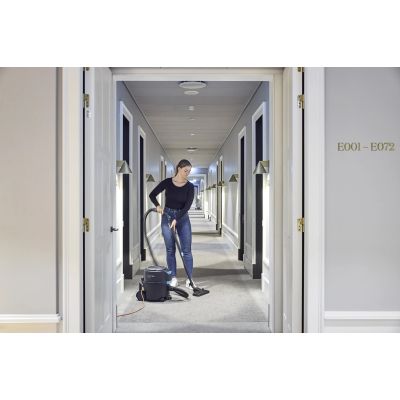 7. NILFISK Dry office vacuum cleaner with telescopic tube and cord reel 107421171