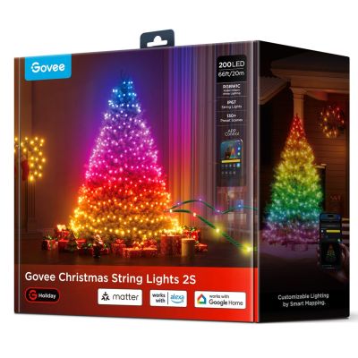16. Govee H80C4 Smart Wi-Fi/Bluetooth String Light 15W