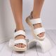 5. Gioseppo LUNENBURG White Women's Shoes (75283-P-White)