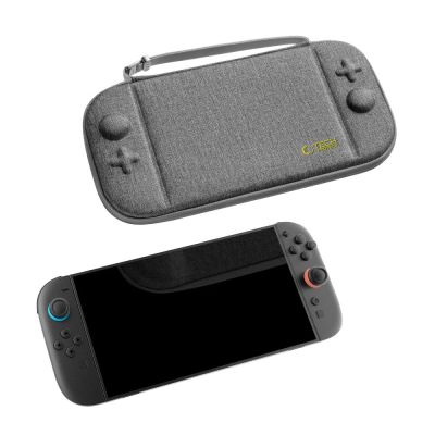 5. Tech-Protect Slim Pouch for Nintendo Switch 2 - Gray