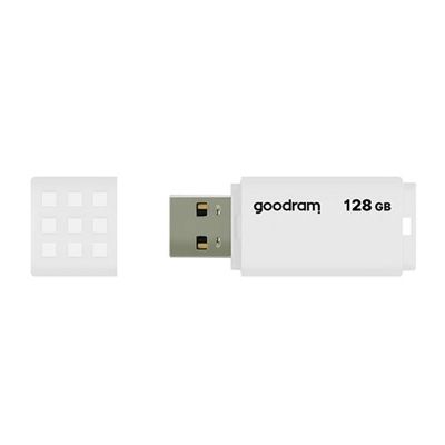 2. GoodRam UME2 UME2-1280W0R11 pendrive (128GB; USB 2.0; white)