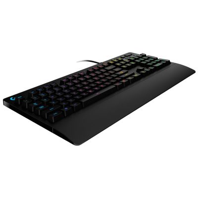 12. Logitech 920-008093 Keyboard (Mechanical; USB 2.0; (US); Black)