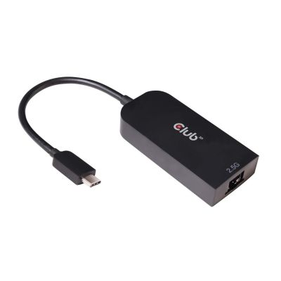 3. CLUB3D CAC-1520 Gender Changer / USB C Ethernet Cable Black