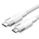 USB-C to USB-C Vention USB 3.2 Cable 5A 10Gbps 1m White