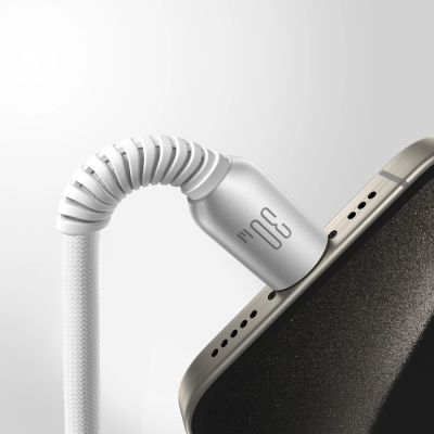 8. Joyroom S-A51 Cutting-Edge Series 30W USB-C - Lightning cable 1.2m - light gray