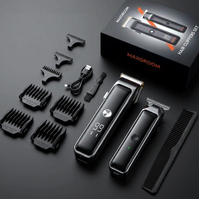 7. MAXGROOM M608 Hair Clipper with Trimmer - Black