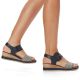 14. Leather wedge sandals Remonte W RKR646