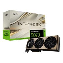 graphics card MSI RTX 5070 12G INSPIRE 3X OC