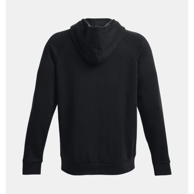 2. Under Armour Rival Fleece Logo Hoodie – black/white