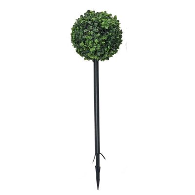 8. SET OF SOLAR LAMPS 3 BOXWOOD BALLS 27 LED