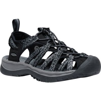 2. Keen Women's Sandals WHISPER 1028815 BLACK/STEEL GREY