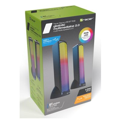 18. TRACER SPEAKERS 2.0 BLUETOOTH SIGMA USB RGB