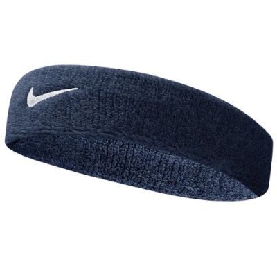 3. Nike Swoosh Headband Navy Blue NN07416