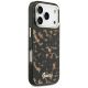 4. Guess IML Script Metal MagSafe Case for iPhone 17 Pro - Black and Brown