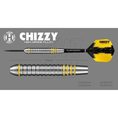 12. Darts Harrows Chizzy Brass Steeltip HS-TNK-000013895