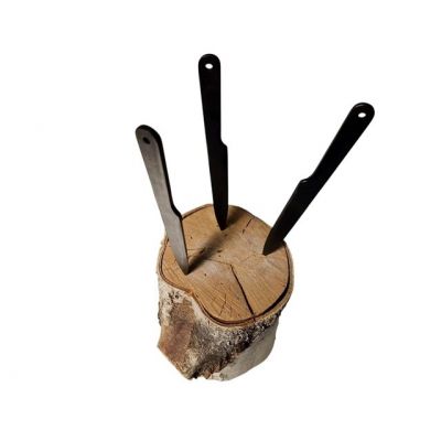 6. Throwing knives KAL22 darts 3 pcs black KAL22-CZ