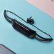 6. Metal bracelet for Xiaomi Mi Band 3 / 4 / 5 / 6 band strap - black