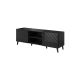 6. ABETO TV cabinet 150x42x52 black/gloss black