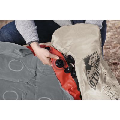 5. Bestway 67703 Air Mattress Single Mattress Black, Red Unisex
