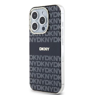 2. DKNY IML Mono & Stripe MagSafe case for iPhone 15 Pro - black