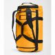 5. The North Face Base Camp Duffel L Sports Bag 95L Polyester Black, Yellow