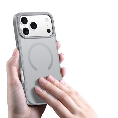 4. Dux Ducis Yind iPhone 17 Pro Case Compatible with MagSafe - Gray