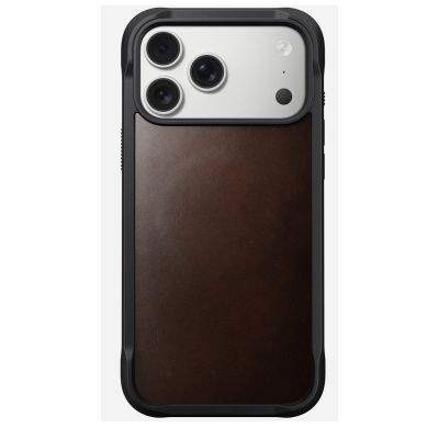 Nomad Rugged Leather Case for 17.5 cm (6.9") Mobile Phone Brown