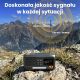 8. Extralink Bluetooth Solar Emergency Radio with Crank Dynamo Powerbank 4000mAh with SOS Flashlight BT-4000 Portable Analog and Digital Black, Orange