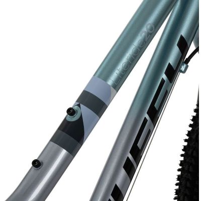 4. Huffy Literide Alu 16” Children's Bike Silver-Blue (21215W)
