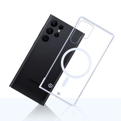 11. 3mk Just20g MagCase for Samsung Galaxy S22 Ultra 5G - Transparent