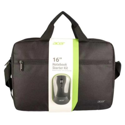 Acer GP.ACC11.03V Laptop Bag 40.6 cm (16") Briefcase Black