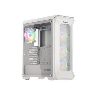 25. GENESIS IRID 505 ARGB WHITE MIDI TOWER CASE NPC-1872