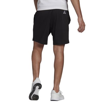 8. adidas AeroReady Essentials Linear Logo Shorts M GK9604