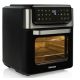 Tristar Heißluft-Ofen Kontrollleuchte Timerfunktion 12 l Single Autonomous 1800 W Hot Air Fryer Black, Stainless Steel