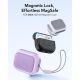 2. ESR Orbit Halolock MagSafe case for AirPods Pro - purple