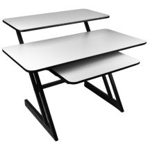 SD3 - Studio desk, workstation, tabletop, audio equipment shelf, pull-out keyboard shelf, 91.4 cm