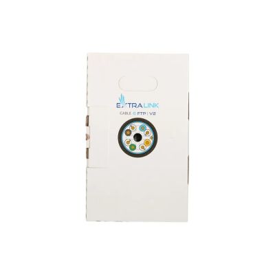 6. Extralink CAT6 FTP (F/UTP) V2 Outdoor Twisted Pair Network Cable 305M