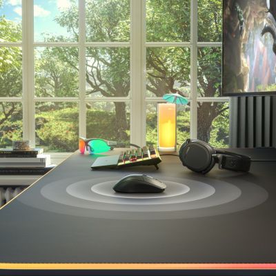 10. SteelSeries Rival 3 Wireless Gen 2 Aqua Mouse