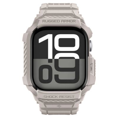 2. Spigen Rugged Armor Pro Strap for Apple Watch 42mm - Beige