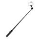 2. Selfie stick WC1Y2S 1.3m aluminum alloy telescopic tripod with phone holder - black