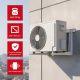 MACLEAN AIR CONDITIONER WALL BRACKET BRACKET / HANGER FOR MACLEAN AIR CONDITIONER / HEAT PUMP, DIMENSIONS 780X350X450MM, GA STEEL