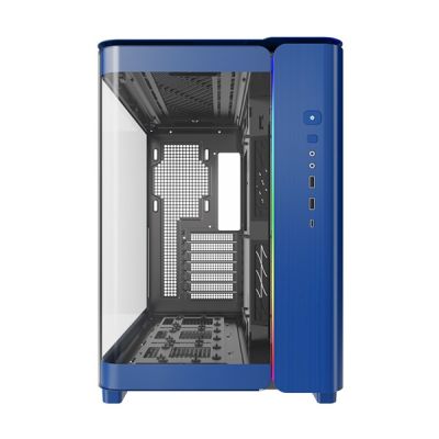 2. Montech KING 95 Midi Tower PC Case Blue