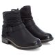 8. Women's insulated black ankle boots Rieker 94689-00