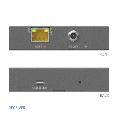 4. AV Receiver Audio/Video Power Amplifier PT-HDBT-1020C-RX