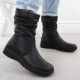 7. Leather waterproof women's ankle boots insulated with a membrane RIEKER Z7171-01