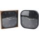 8. SQUARE WALL CLOCK 30x30CM BLACK EXCELLENT HOUSEWARE