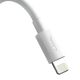 4. Baseus 2x USB - Lightning cable fast charging 1.5 m white (TZCALZJ-02)