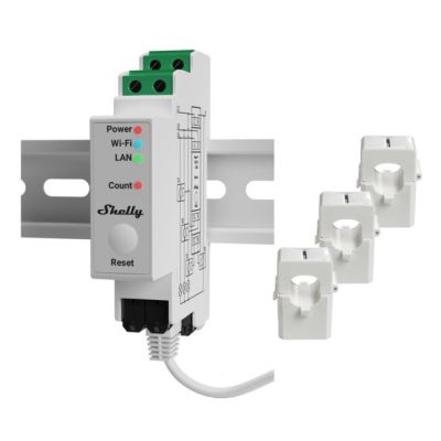 Shelly 3EM 3-Phase WIFI Electricity Consumption Meter